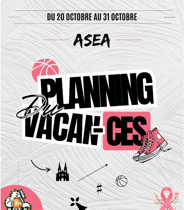 PLANNING VACANCES TOUSSAINT