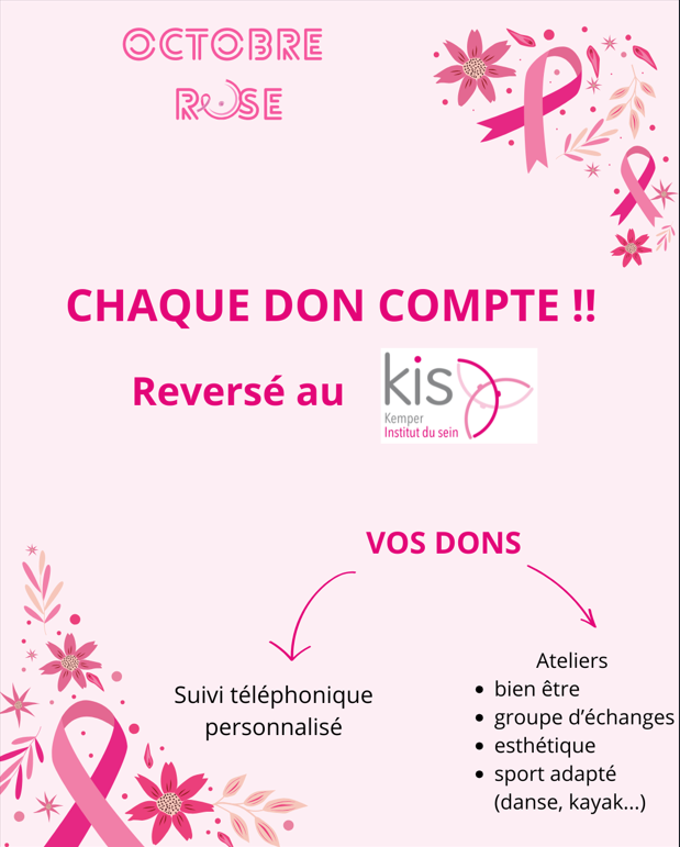 L'A.S.E.A avec OCTOBRE ROSE