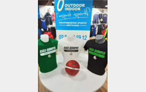 Nouvelle Collection OUTDOOR/INDOOR Partenaire et Fournisseur de l'A.S.Ergué-Armel Basket-Ball 