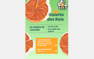 GALETTES des ROIS SAMEDI