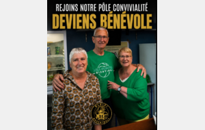 REJOIGNEZ LA GRANDE FAMILLE;DEVENEZ BENEVOLES