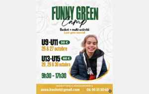 FUNNY GREEN CAMP TOUSSAINT