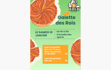 GALETTES des ROIS SAMEDI