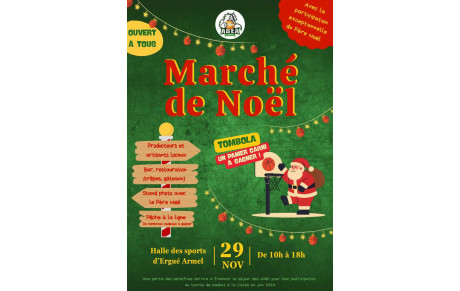 UNE PREMIERE: LE MARCHE DE NOEL DE L'A.S.E.A ET SOIREE EN VERT