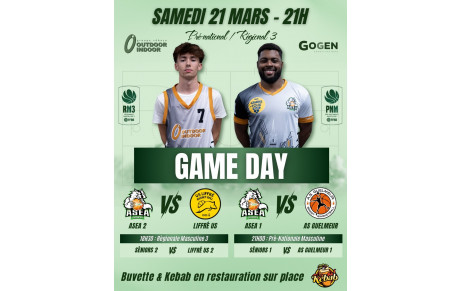 GRANDE SOIREE BASKET SAMEDI SOIR et KEBAB FRITES