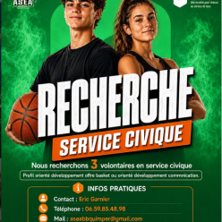A.S.E.A Basket-RECHERCHE EMPLOIS CIVIQUES
