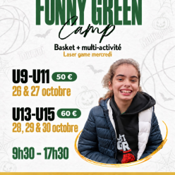 FUNNY GREEN CAMP TOUSSAINT